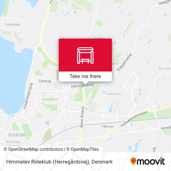 Himmelev Rideklub (Herregårdsvej) map