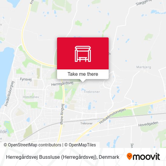 Herregårdsvej Bussluse map