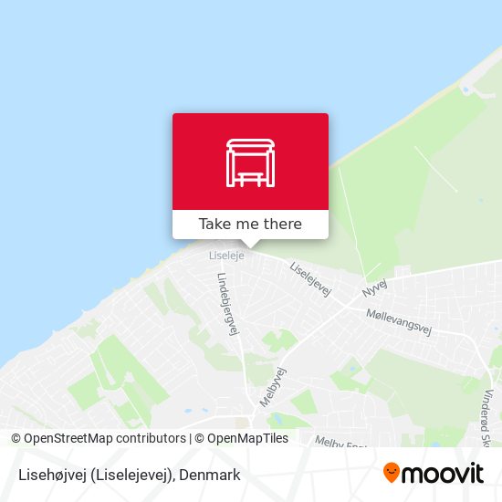 Lisehøjvej (Liselejevej) map