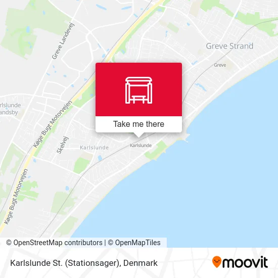 Karlslunde St. (Stationsager) map