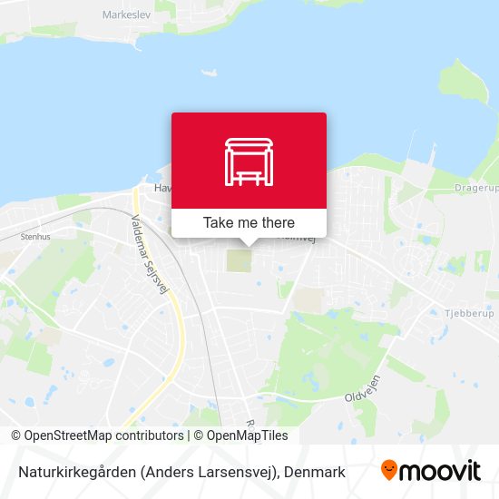 Naturkirkegården (Anders Larsensvej) map