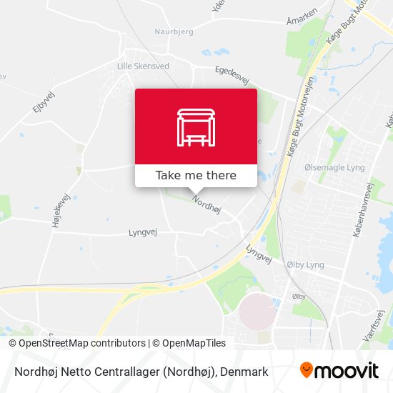 Nordhøj Netto Centrallager map