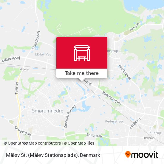 Måløv St. (Måløv Stationsplads) map