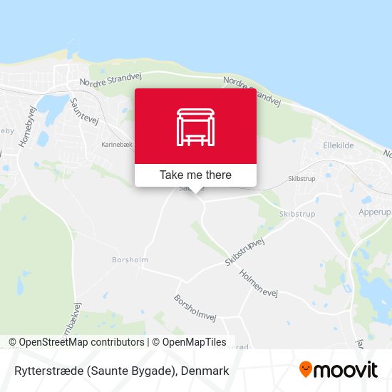 Rytterstræde (Saunte Bygade) map