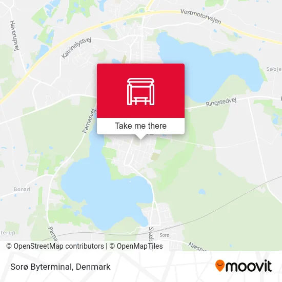Sorø Byterminal map