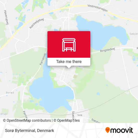 Sorø Byterminal map