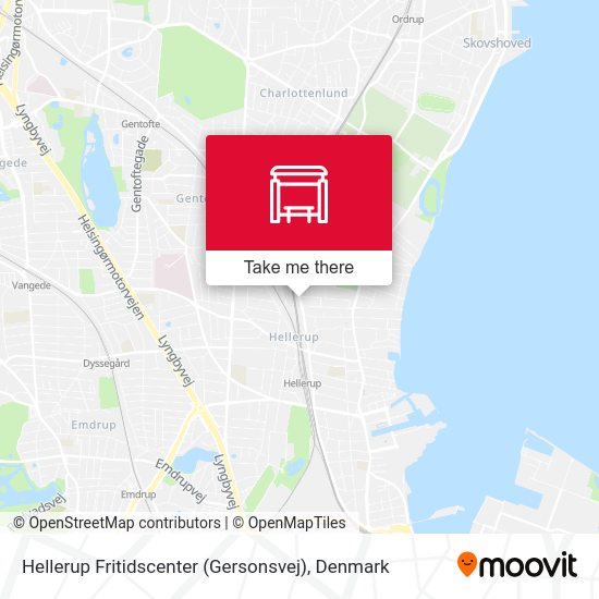 Hellerup Fritidscenter (Gersonsvej) map