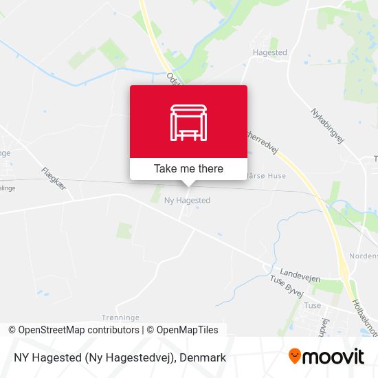 NY Hagested (Ny Hagestedvej) map
