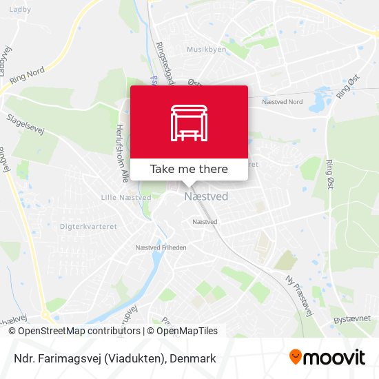 Ndr. Farimagsvej (Viadukten) map