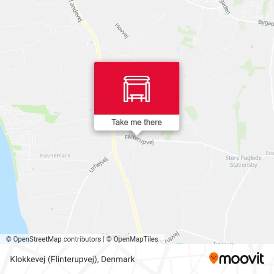 Klokkevej (Flinterupvej) map