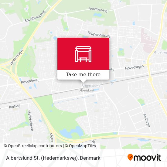 Albertslund St. (Hedemarksvej) map