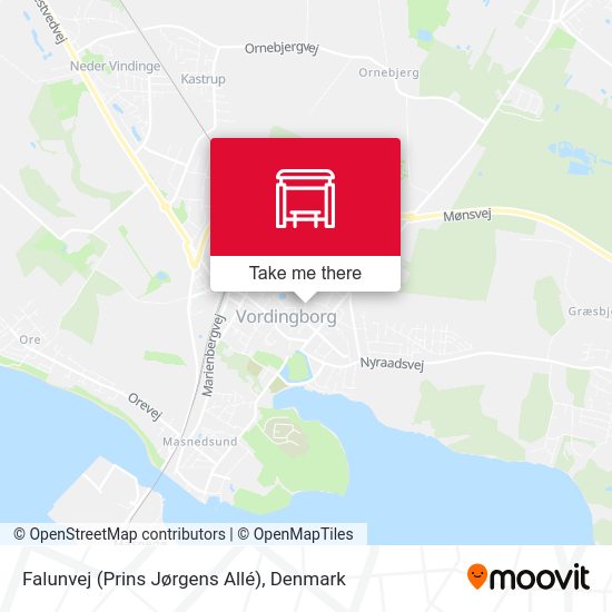Falunvej (Prins Jørgens Allé) map