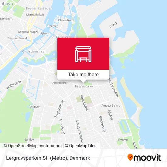 Lergravsparken St. (Metro) map