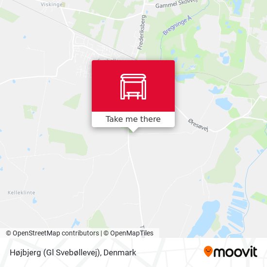 Højbjerg (Gl Svebøllevej) map