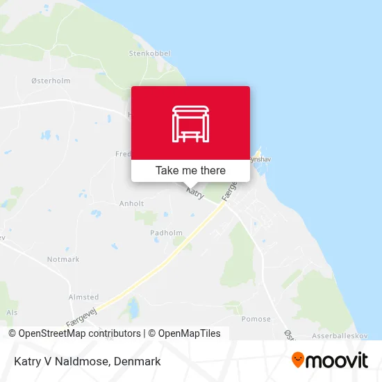 Katry V Naldmose map