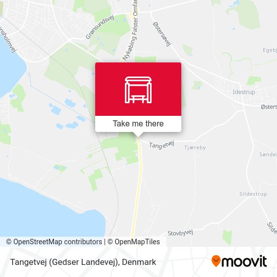 Tangetvej (Gedser Landevej) map