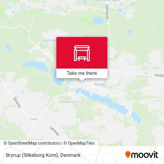 Bryrup (Silkeborg Kom) map