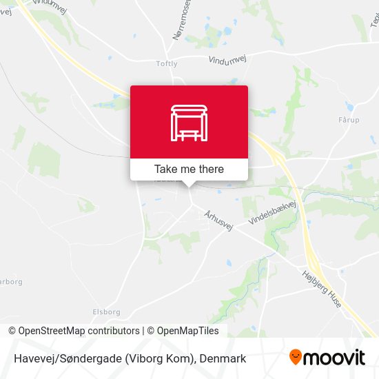 Havevej / Søndergade (Viborg Kom) map