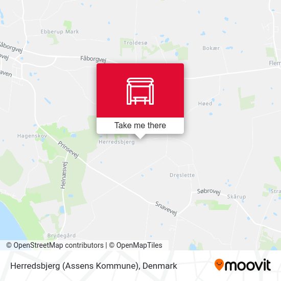Herredsbjerg (Assens Kommune) map
