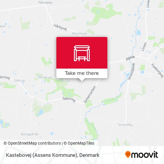 Kastebovej (Assens Kommune) map