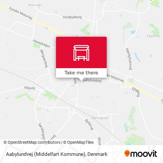 Aabylundvej (Middelfart Kommune) map