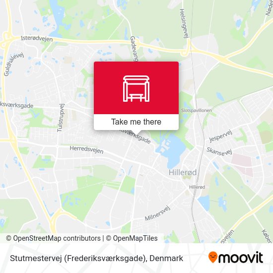 Stutmestervej (Frederiksværksgade) map