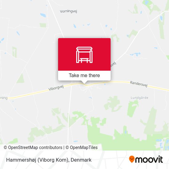 Hammershøj (Viborg Kom) map
