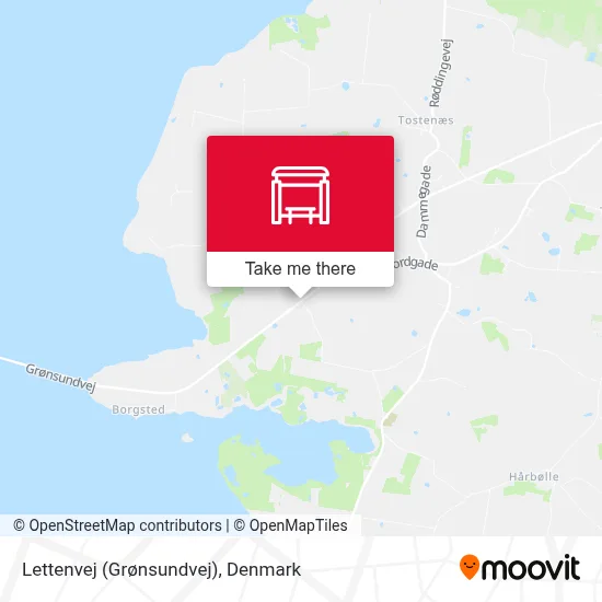 Lettenvej (Grønsundvej) map