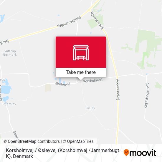 Korsholmvej / Øslevvej (Korsholmvej /Jammerbugt K) map