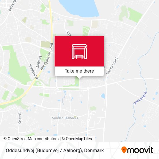 Oddesundvej (Budumvej / Aalborg) map