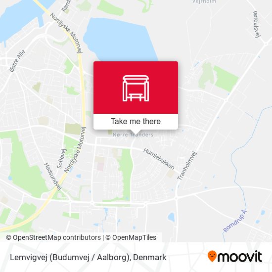 Lemvigvej (Budumvej / Aalborg) map