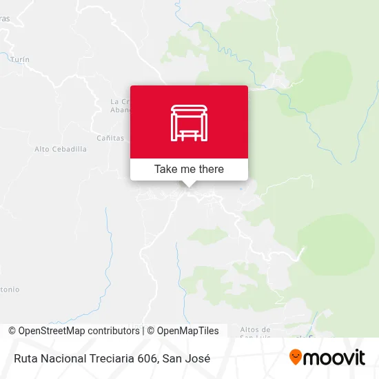 Ruta Nacional Treciaria 606 map