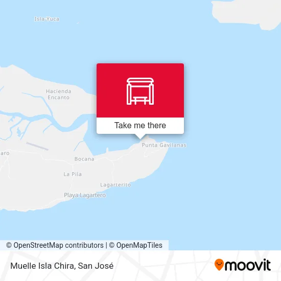 Muelle Isla Chira map