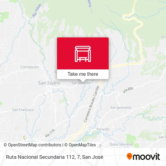 Ruta Nacional Secundaria 112, 7 map