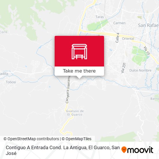 Contiguo A Entrada Cond. La Antigua, El Guarco map