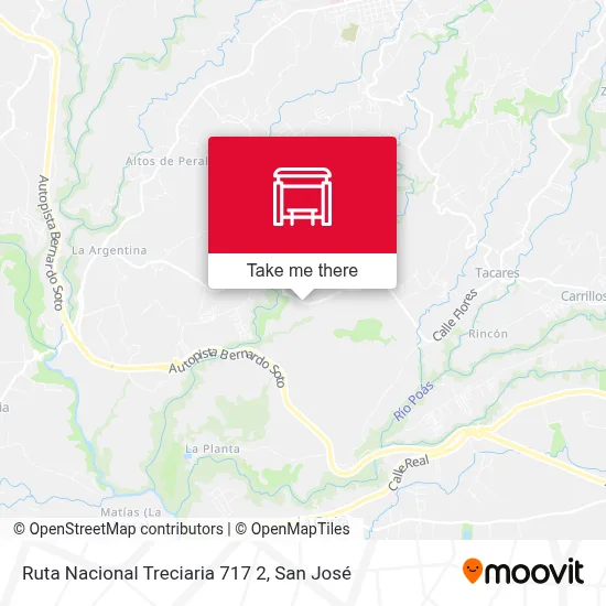 Ruta Nacional Treciaria 717  2 map