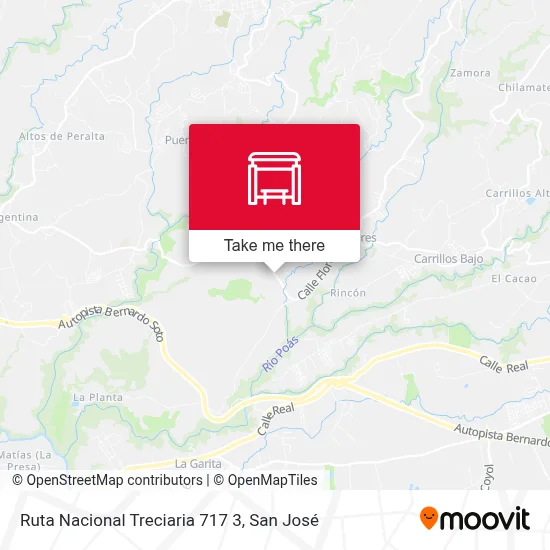 Ruta Nacional Treciaria 717  3 map