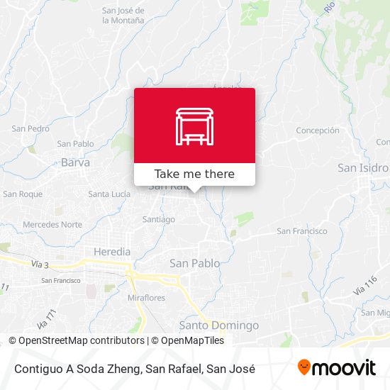 Contiguo A Soda Zheng, San Rafael map