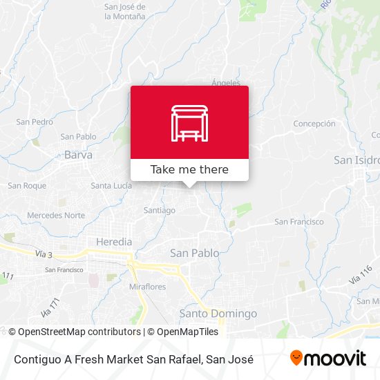 Contiguo A Fresh Market San Rafael map