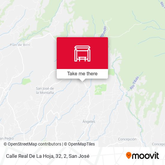 Mapa de Calle Real De La Hoja, 32, 2