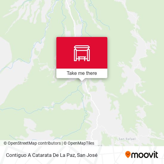 Mapa de Contiguo A Catarata De La Paz