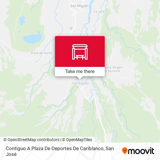 Contiguo A Plaza De Deportes De Cariblanco map