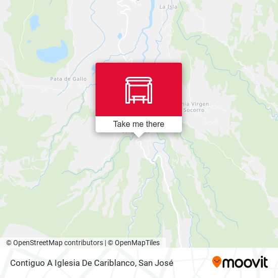 Contiguo A Iglesia De Cariblanco map