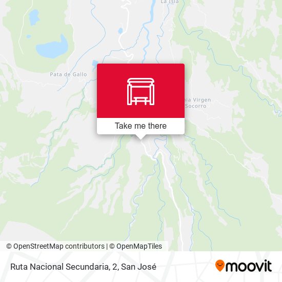 Ruta Nacional Secundaria, 2 map