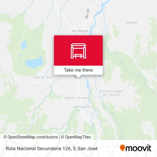 Ruta Nacional Secundaria 126, 5 map