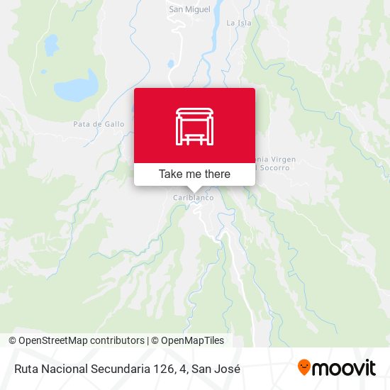 Ruta Nacional Secundaria 126, 4 map