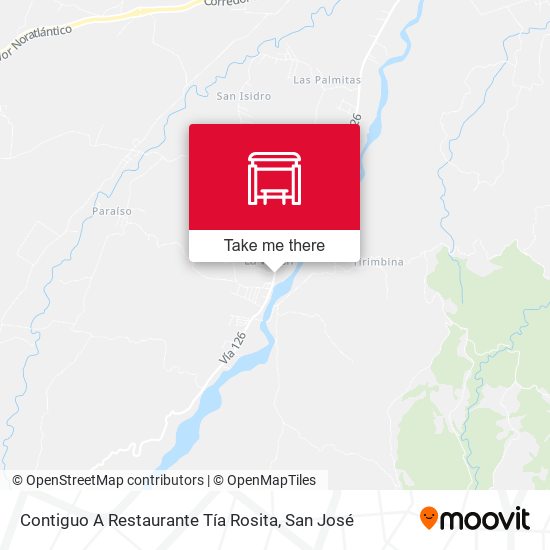 Mapa de Contiguo A Restaurante Tía Rosita