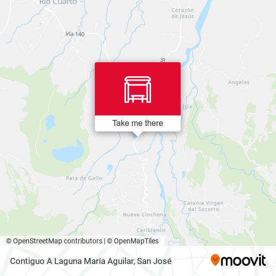 Contiguo A Laguna María Aguilar map