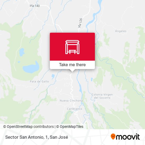 Mapa de Sector San Antonio, 1