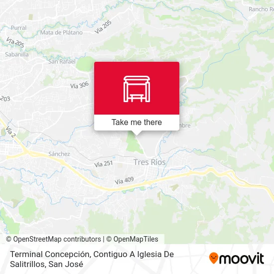 Terminal Concepción, Contiguo A Iglesia De Salitrillos map